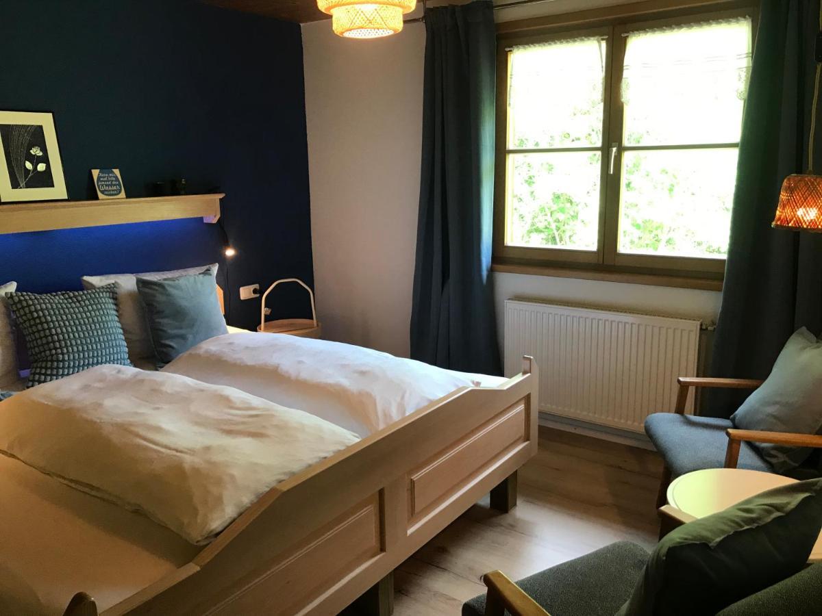 Ferienwohnung Morgentau Am Rande Der Wildnis Sibratsgfäll Exterior foto
